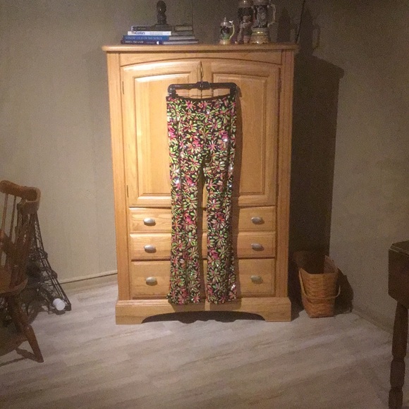 Michael Kors Collection Floral All Sequin Flare Pants & MK Collection Dress - Picture 10 of 16